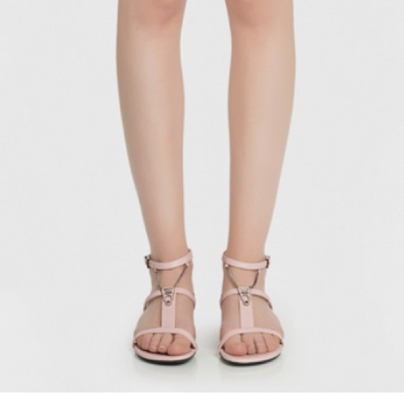La Perla Flat Sandals with Chain Retail $400
